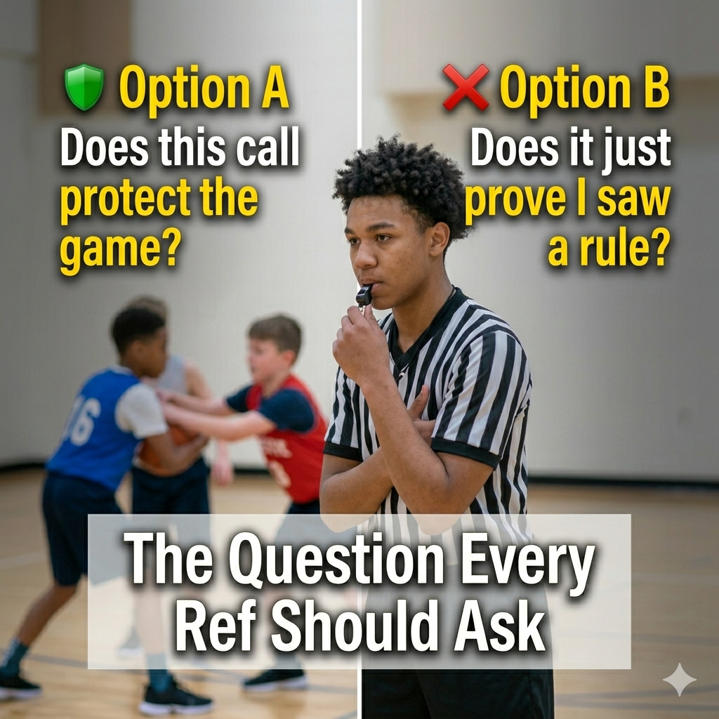 Youth basketball defense